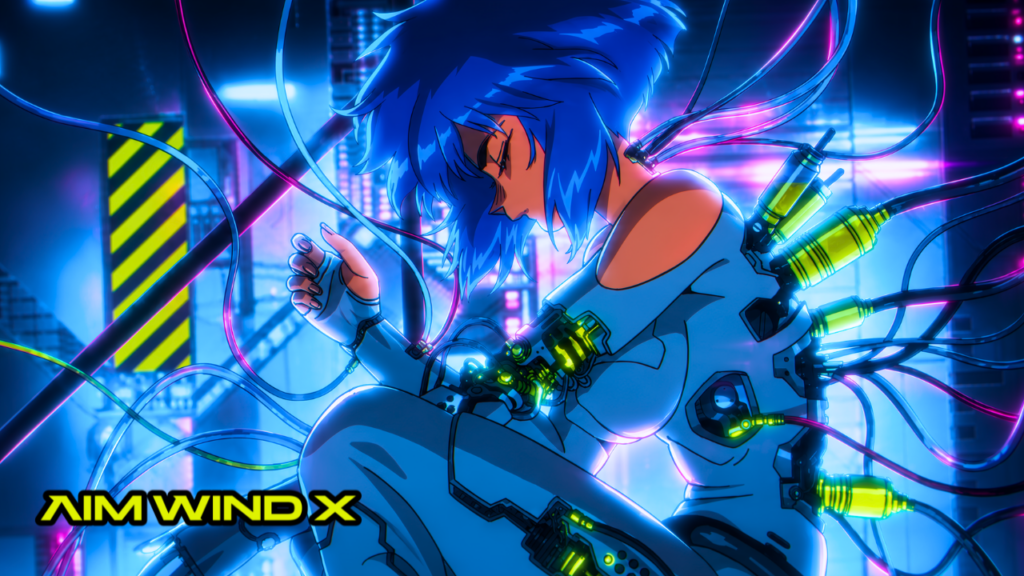 Kami: AIM WIND X y LEÓN JAI lanzan sencillo con AMV inspirado en Ghost in the Shell